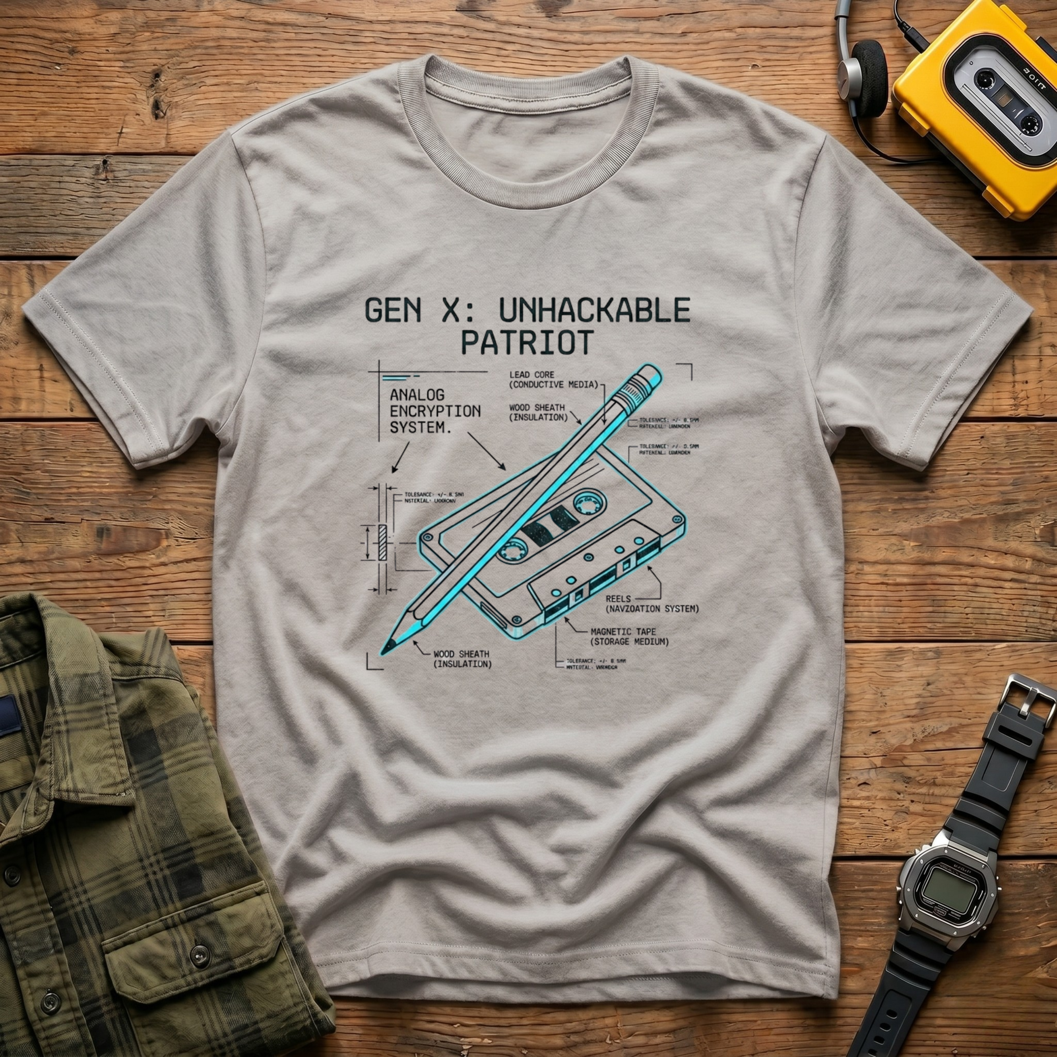 Unhackable Patriot T-Shirt