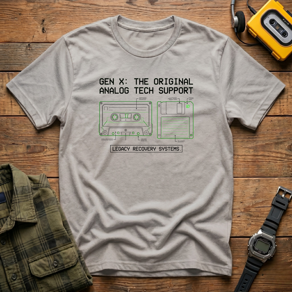 Original Analog Tech Support T-Shirt