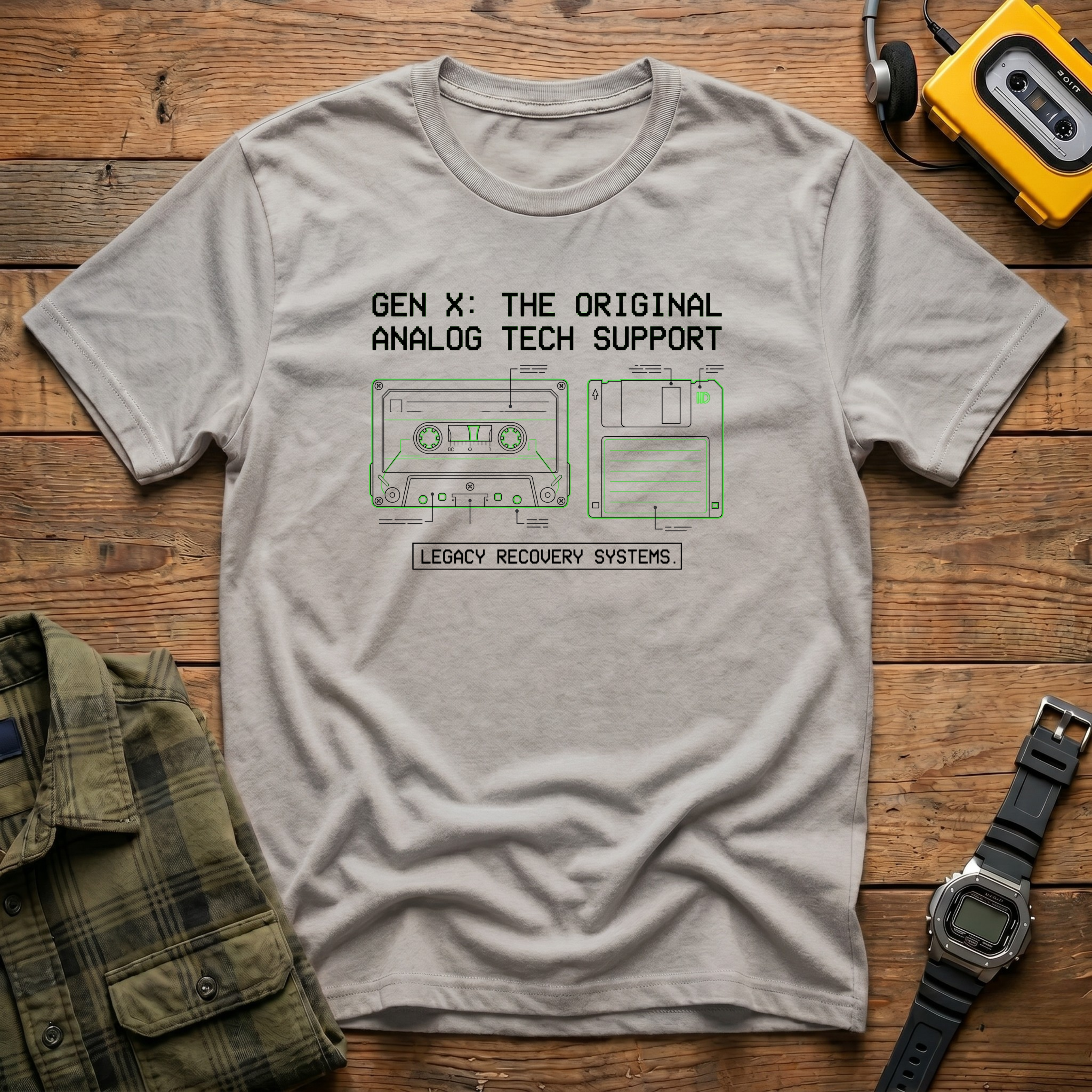 Original Analog Tech Support T-Shirt
