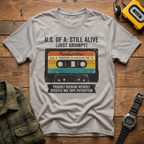 U.S Of A: Still Alive Just Grumpy  CassetteT-Shirt