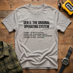 Gen X Original Operating System data T-Shirt