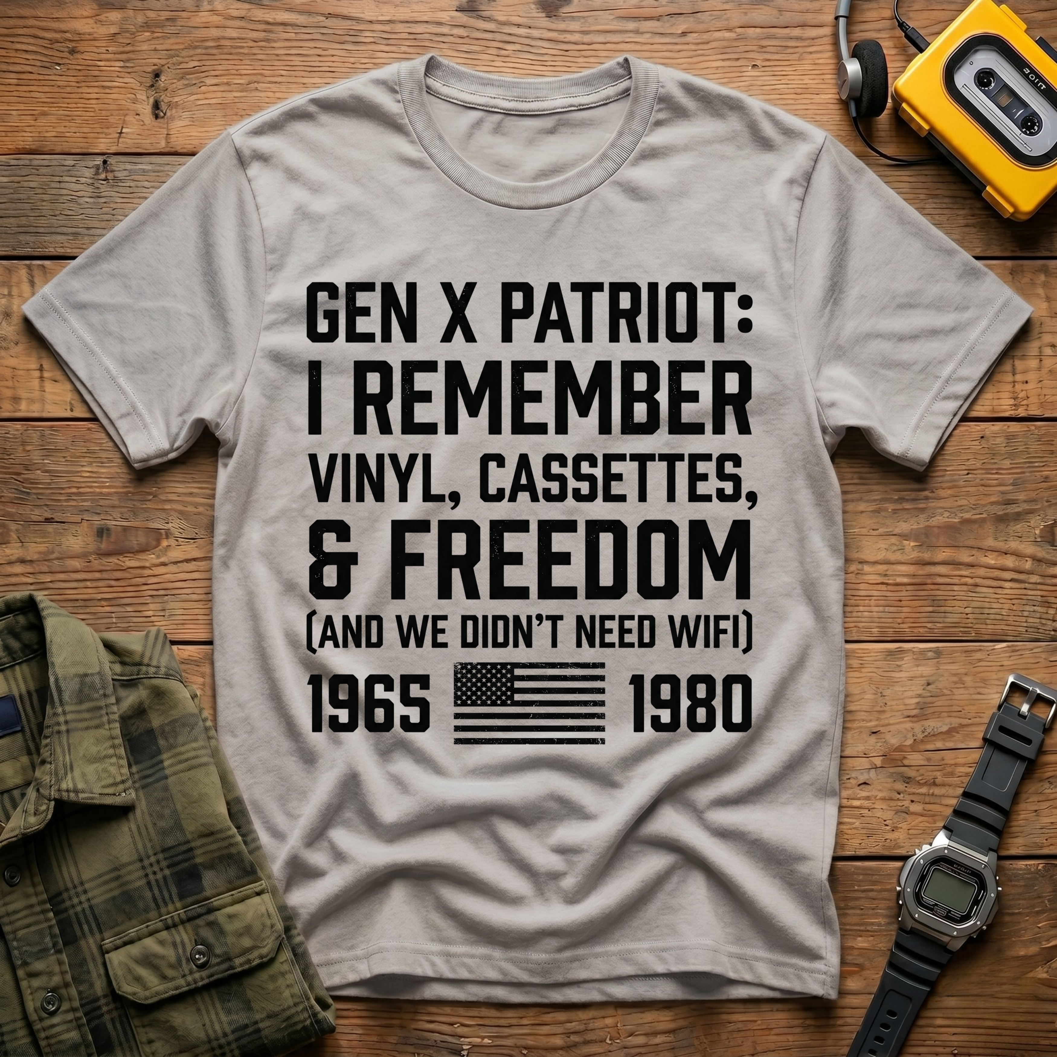 I Remember Vinyl, Cassettes and Freedom T-Shirt