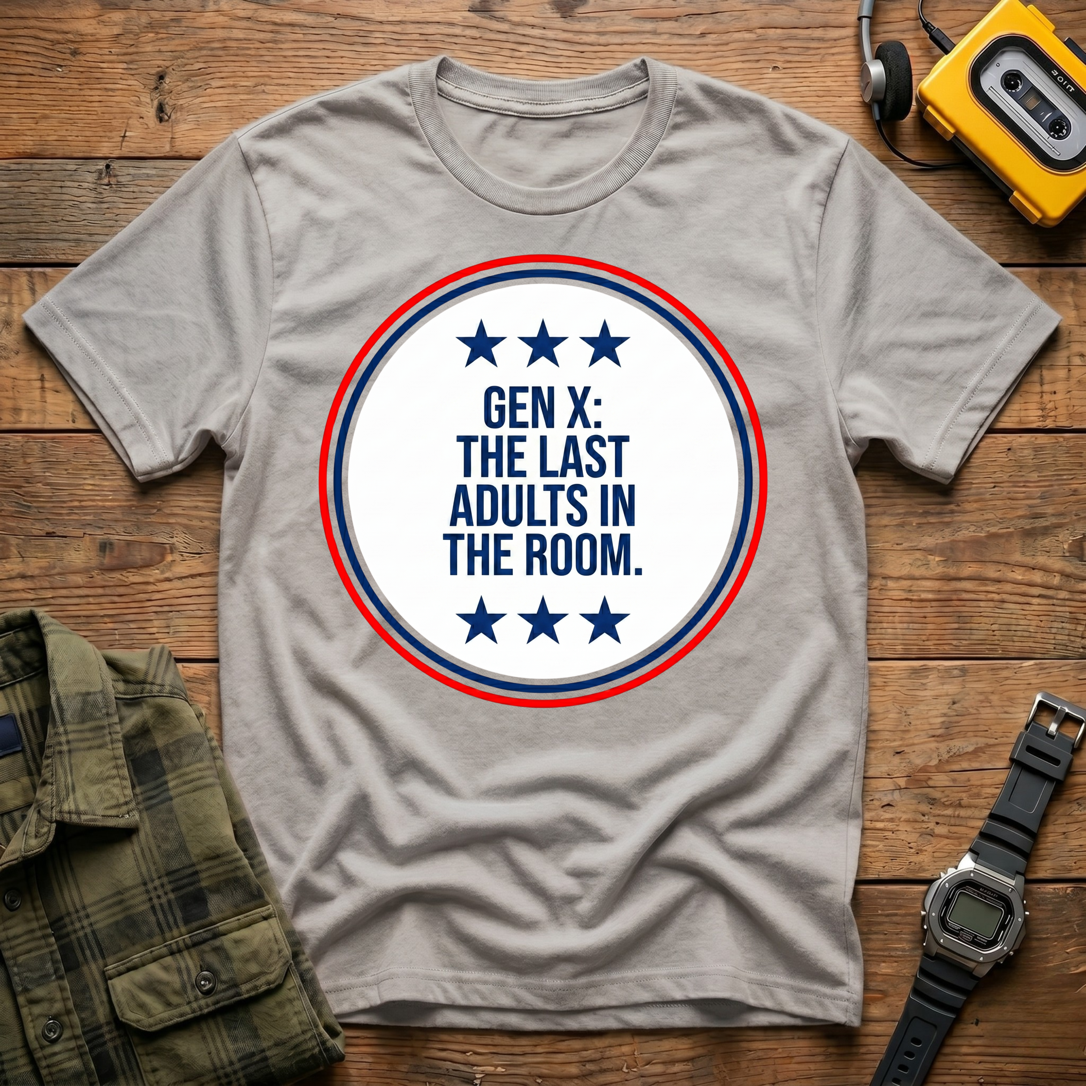 Gen X: Last Adults in the Room T-Shirt
