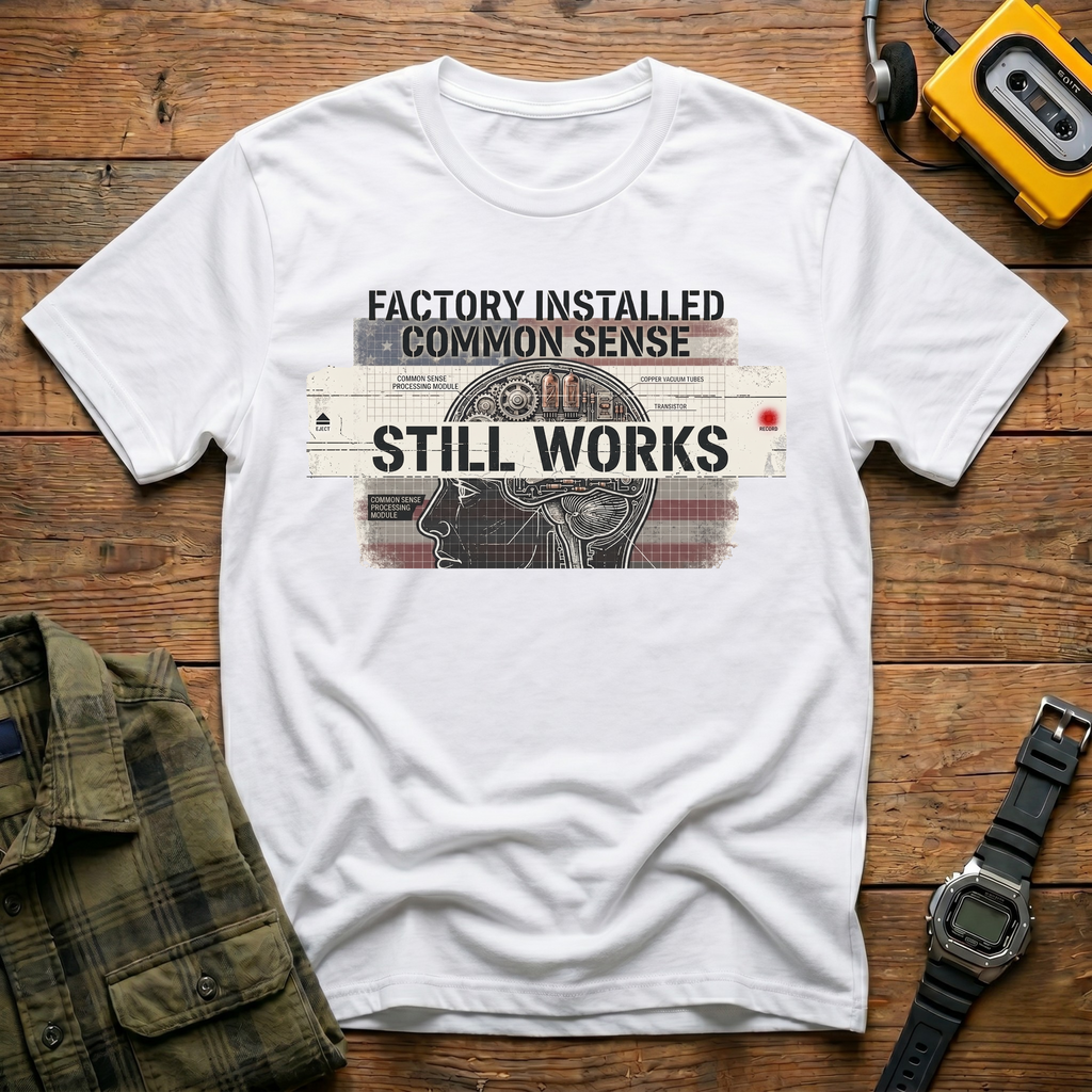 Factory Installed Common Sense Head Diagram T-Shirt