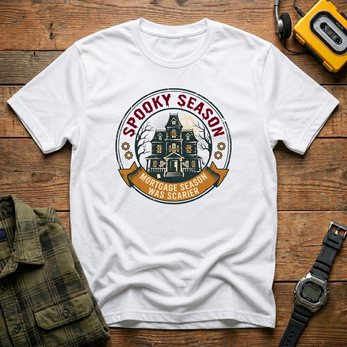 Spooky Season Badge T-Shirt