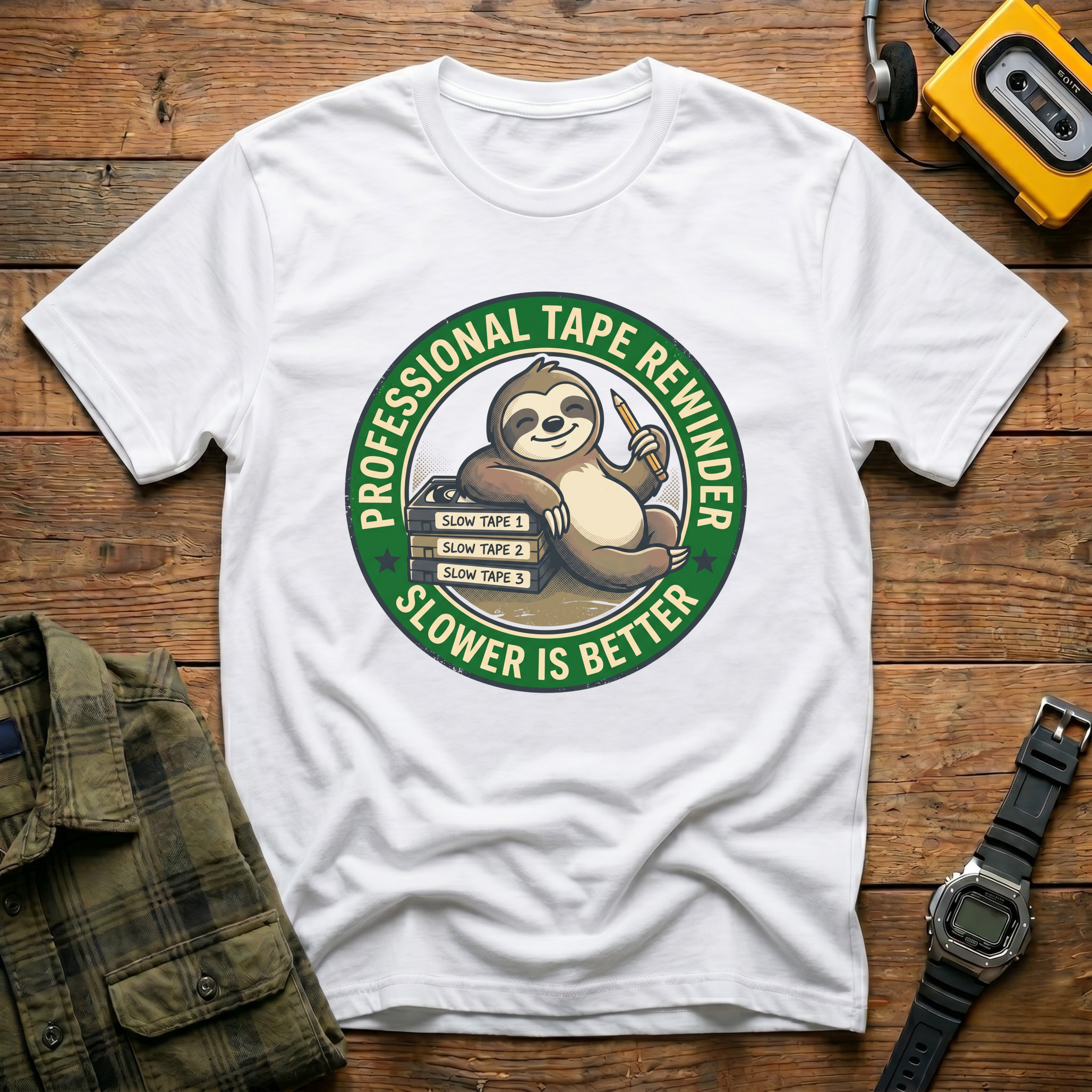 Professional Tape Rewinder T-Shirt