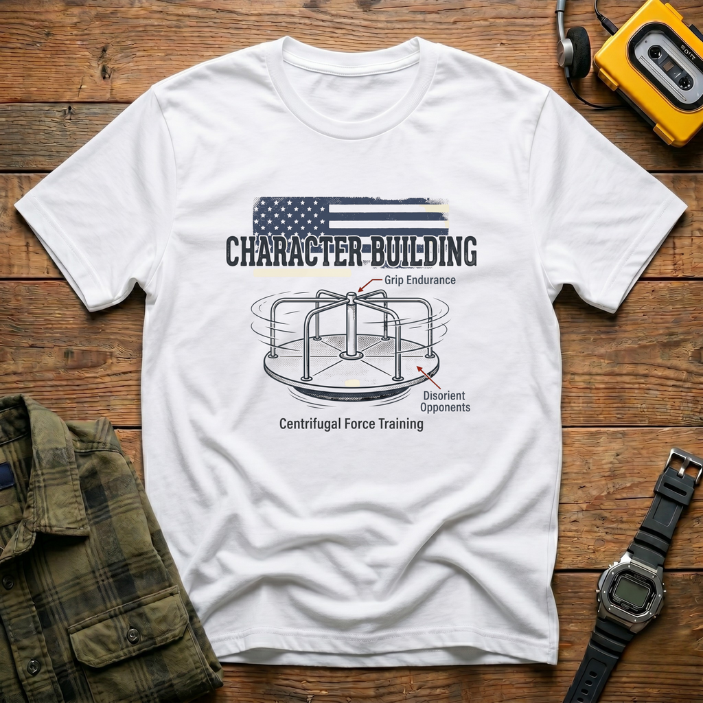 Character Building Merry Go Round T-Shirt