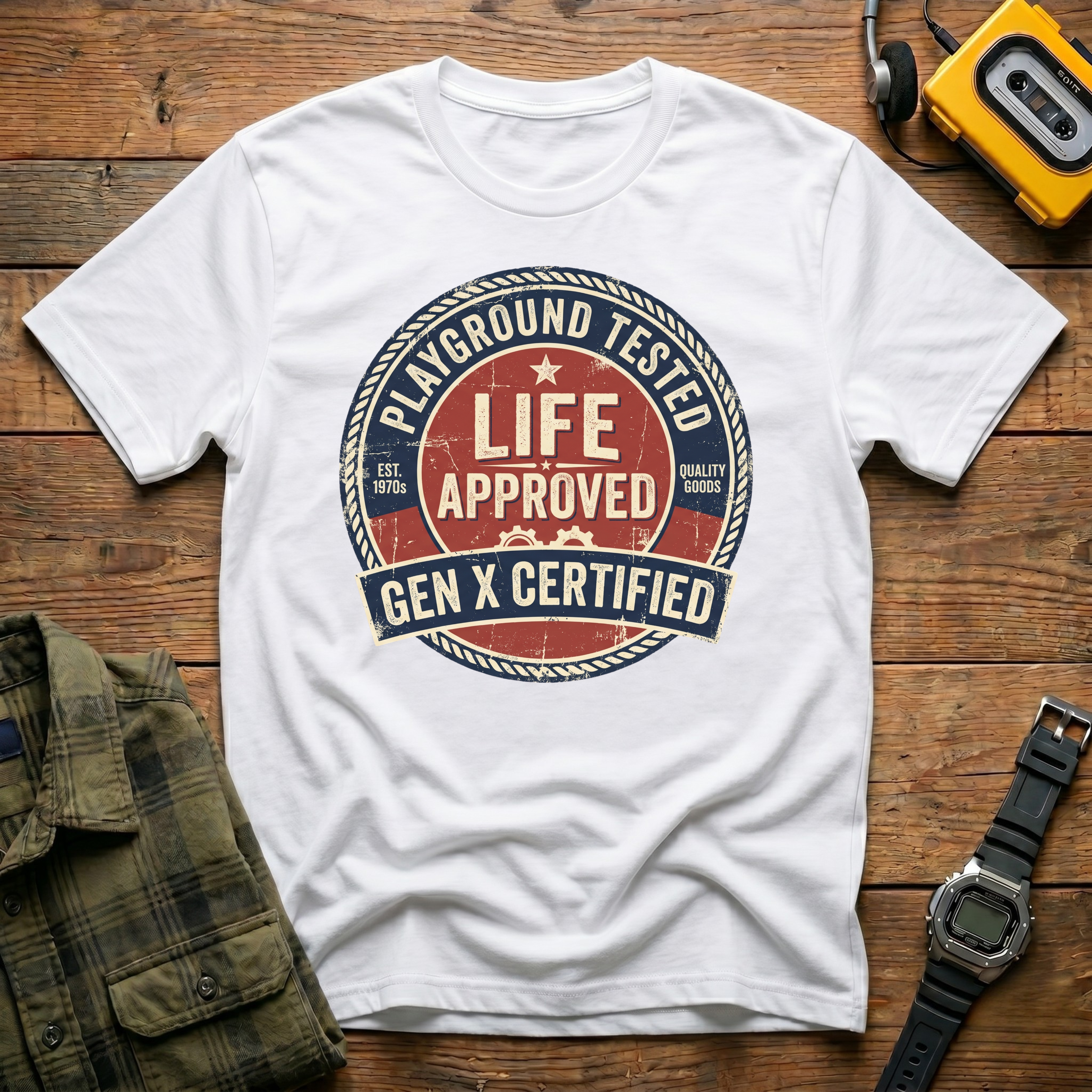 Playground Tested Life Approved T-Shirt