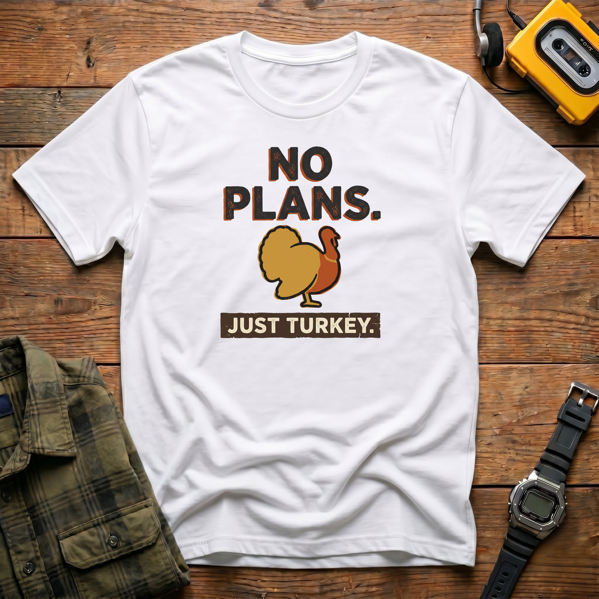 No Plans Turkey T-Shirt
